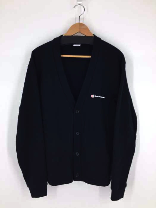 Champion（チャンピオン） スクリプトロゴ刺繍 スウェット カーディガン メンズ トップス