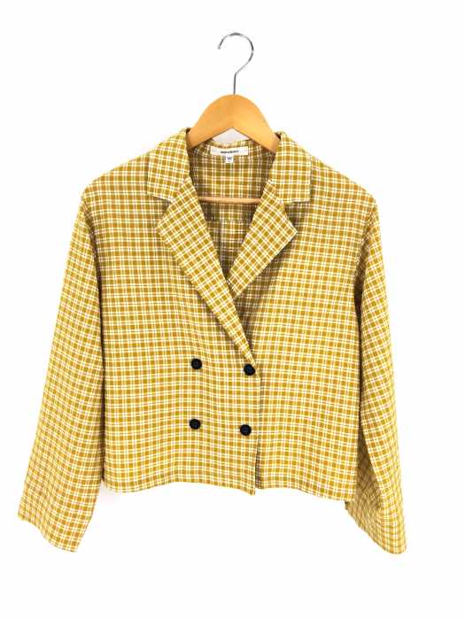 moussy （マウジー） TAILOR COLLAR CHECK シャツ レディース トップス