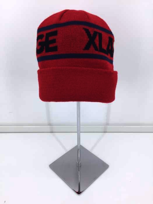 X-LARGE（エクストララージ） STRIPE LOGO BEANIE メンズ 帽子