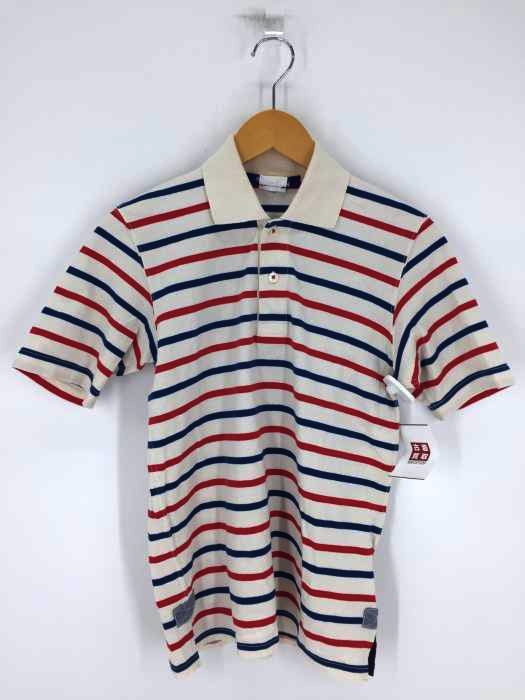 JUNYA WATANABE COMME des GARCONS MAN（ジュンヤワタナベコムデギャルソンマン） AD2012 コットン天竺ボーダーポロシャツ メンズ トップス