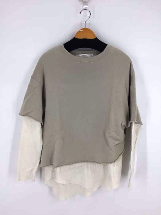 MOUSSY(マウジー) LAYERED LIKE SWEAT レディース トップス