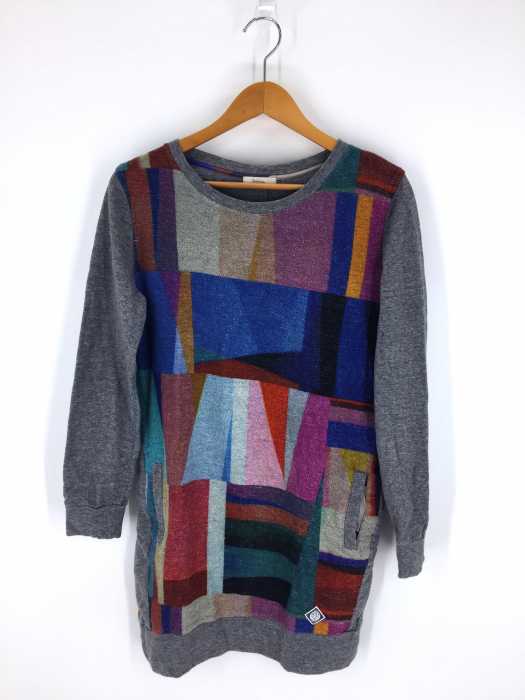 Paul Smith PAUL （ポールスミスポール） 幾何学柄スウェットワンピース レディース ワンピース