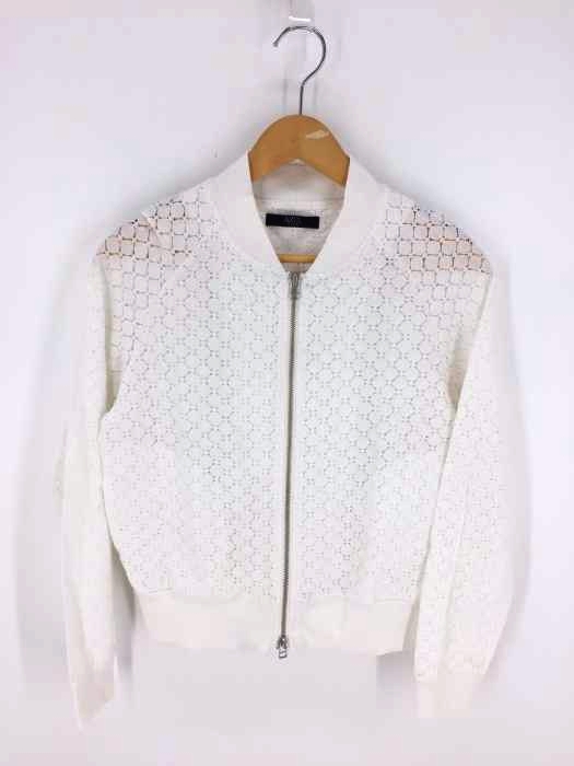 AZUL by moussy(アズールバイマウジー) 綿レースブルゾン レディース アウター