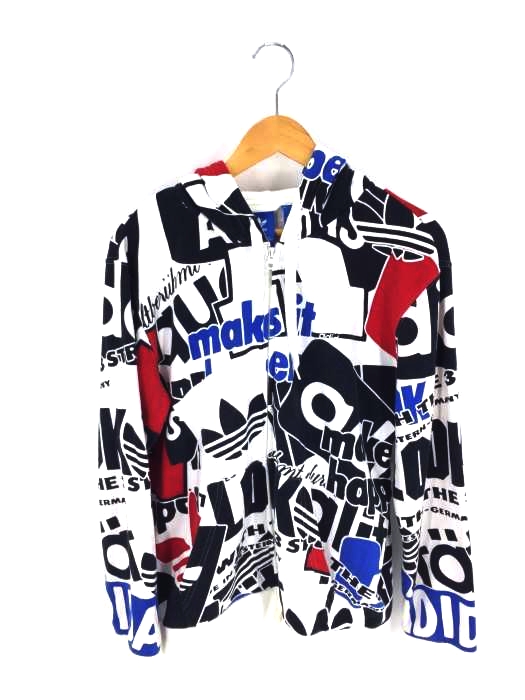 adidas Originals（アディダスオリジナルス） 総ロゴジップアップパーカー レディース トップス