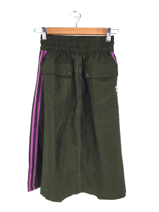 adidas Originals（アディダスオリジナルス） リップストップ 3ストライプ フレア ポケットデザインスカート レディース スカート