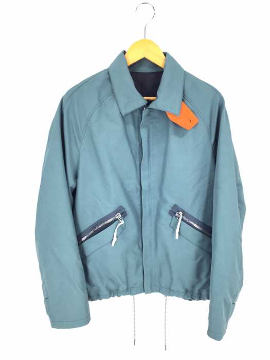 Name.（ネーム） 20SS C/N HARD FINISHED CLOTH ZIPPED JACKET メンズ アウター