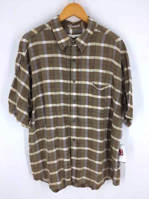 PERRY ELLIS（ペリーエリス） 90S チェック レーヨンシャツ メンズ トップス