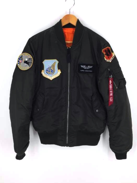 ALPHA INDUSTRIES（アルファインダストリーズ） MA-1 フライトジャケット メンズ アウター