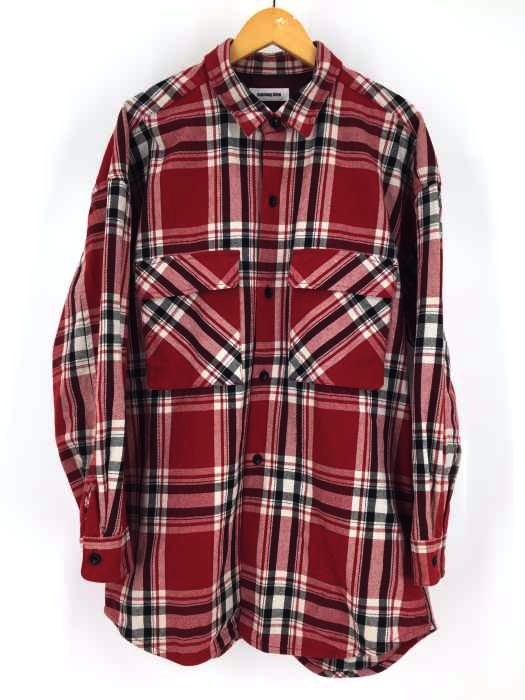 MONKEY TIME(モンキータイム) HEAVY CHECK TWILL OVER SIZED CPOaL メンズ アウター
