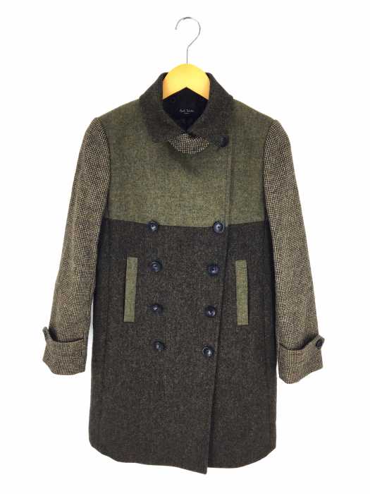 Paul Smith BLACK LABEL （ポールスミスブラックレーベル） ツイード切替コート レディース アウター