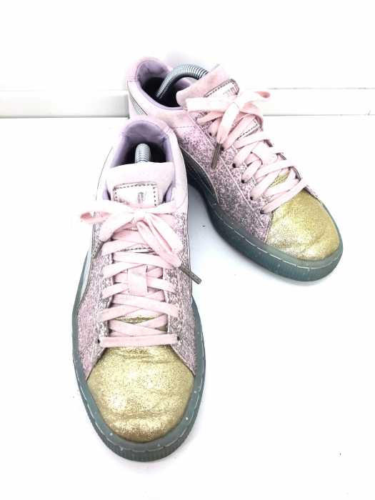 PUMA × SOPHIA WEBSTER(プーマ ソフィアウェブスター) suede glitter princess SW レディース シューズ