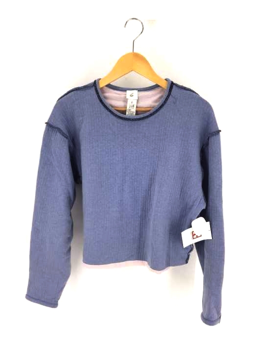 6（ROKU） BEAUTY＆YOUTH UNITED ARROWS（ロクビューティーアンドユースユナイテッドアローズ） SLUB PULLOVER レディース トップス
