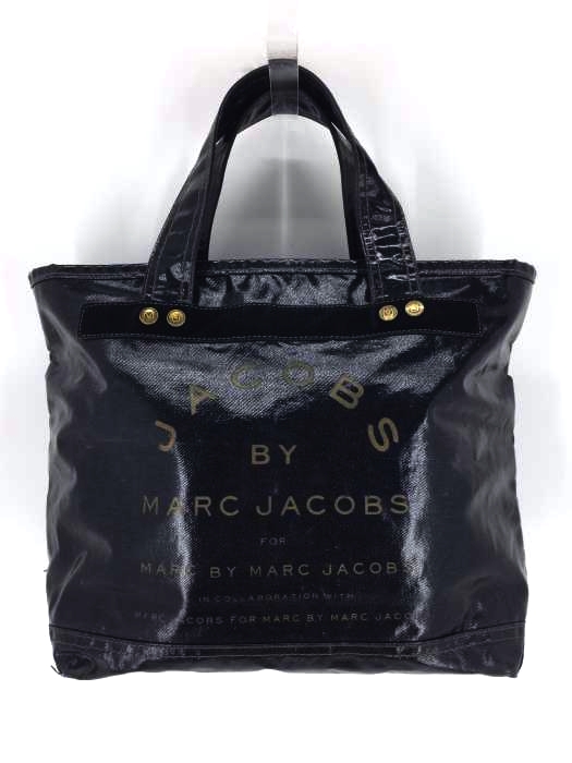 Marc by Marc Jacobs(マークバイマークジェイコブス) 裏地デニム エナメルトートバッグ レディース バッグ