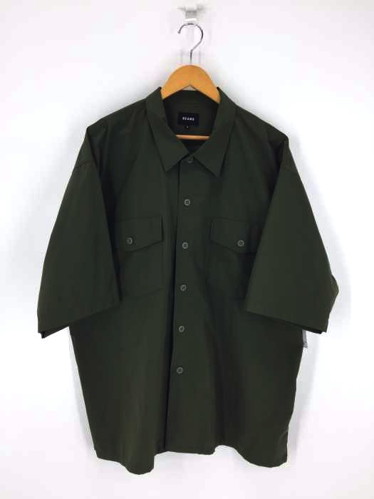 BEAMS（ビームス） ミリタリー ストレッチ リップストップ イージーシャツ メンズ トップス