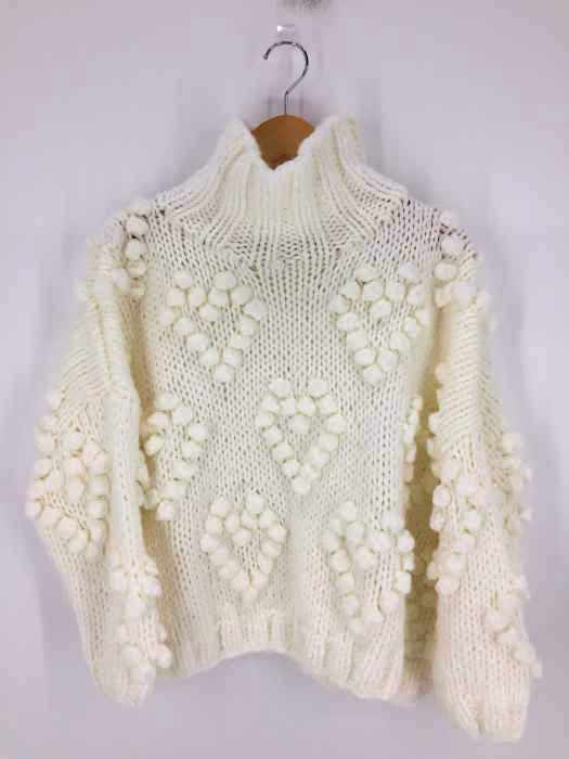 CHICWISH（シックウィッシュ） ハートポンポンカーディガン レディース トップス