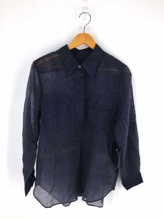 MARGARET HOWELL (マーガレットハウエル) SILK COTTON VOILE シャツ レディース トップス
