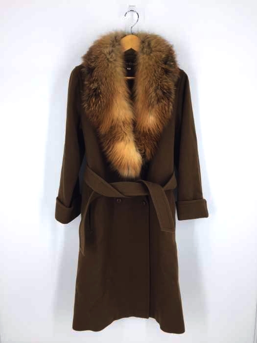 Yves Saint Laurent（イヴサンローラン） フォックスファー付きウール 
