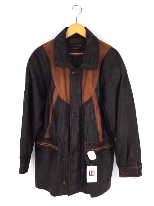 Eddie Bauer(エディーバウアー) genuine leather ITALY レザージャケット メンズ アウター