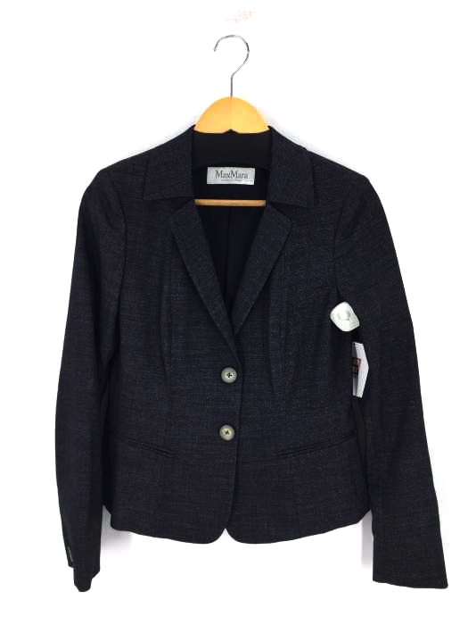 MAX MARA（マックスマーラ） イタリア製 2Bテーラードジャケット レディース アウター