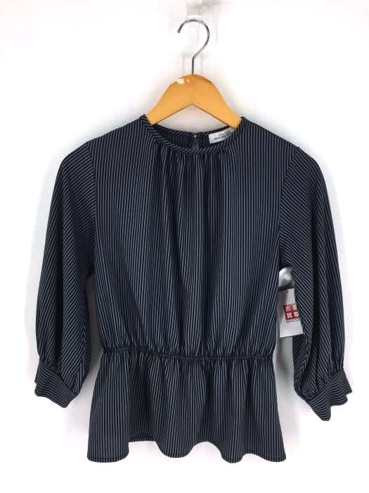 UNITED ARROWS green label relaxing（ユナイテッドアローズグリーンレーベルリラクシング） CS ストライプ ネック ギャザー カットソー レディース トップス