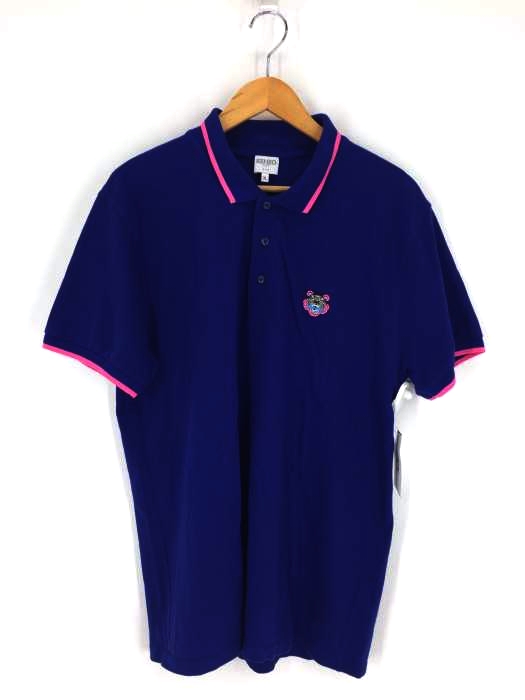 KENZO(ケンゾー) Short-sleeved Kenzo polo shirt with Tiger Kenzo Paris logo メンズ トップス