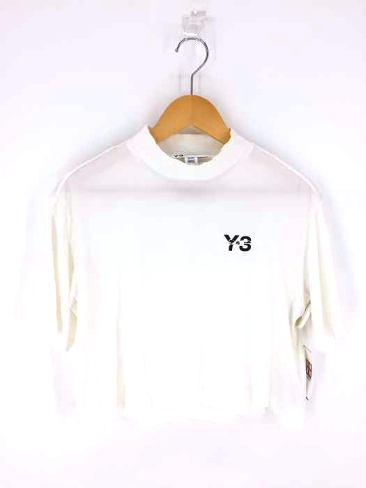 Y-3（ワイスリー） ワンポイントロゴモックネックTシャツ レディース トップス