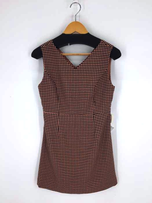 SLY(スライ) HOUND STOOTH DEEP V/N TOPS レディース トップス