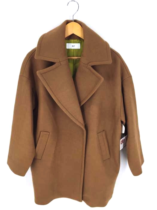 SLY（スライ） BIG COLLAR COCOON COAT レディース アウター