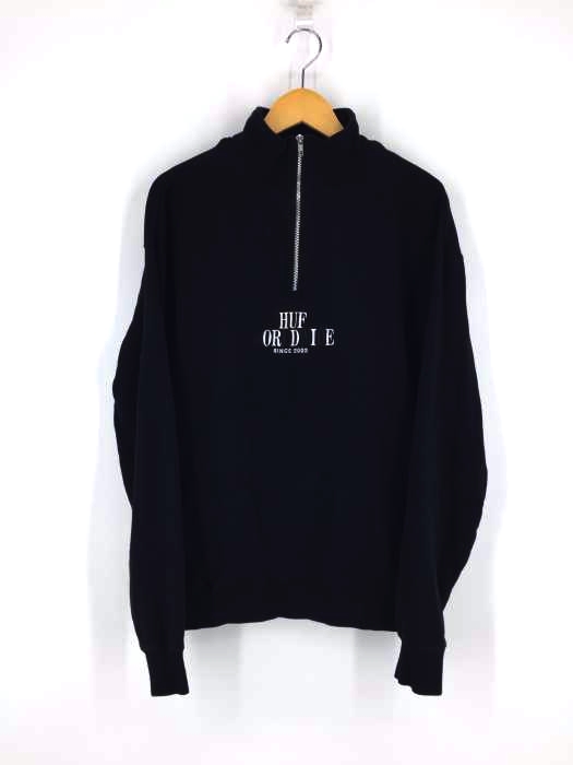 HUF（ハフ） OR DIE HALF ZIP メンズ トップス