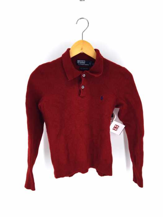 Polo by RALPH LAUREN （ポロバイラルフローレン） ワンポイントセーターポロシャツ レディース トップス