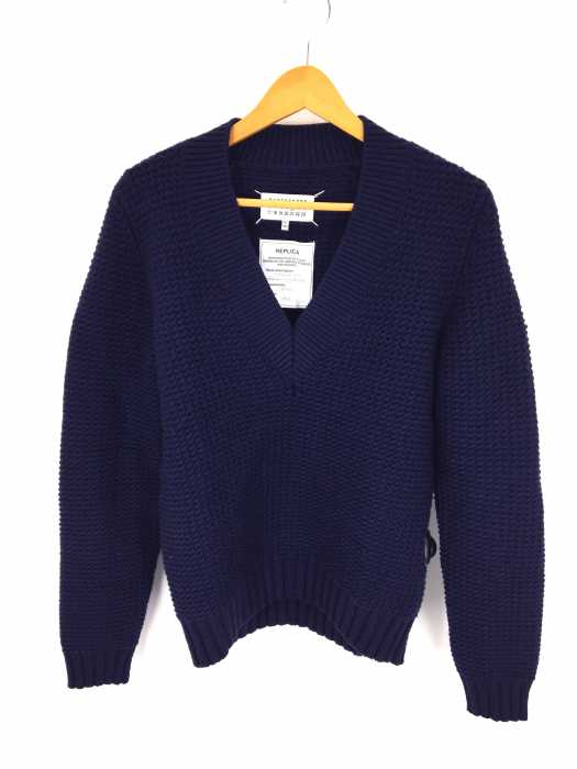 Martin Margiela（マルタンマルジェラ） 16AW 14 REPLICA V NECK KNIT メンズ トップス