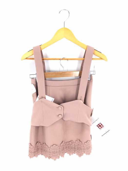 rienda(リエンダ) サスペンダーコルセットJ/W SK レディース セットアップ