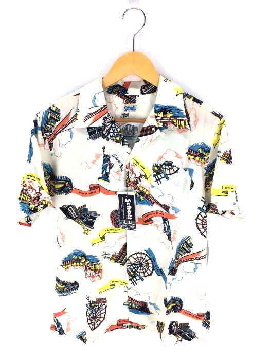 Schott（ショット） HAWAIIAN SHT NY MAP メンズ トップス