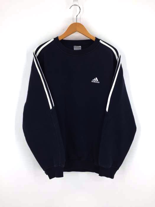 adidas(アディダス) ワンポイント刺繍クルーネックスウェット メンズ トップス