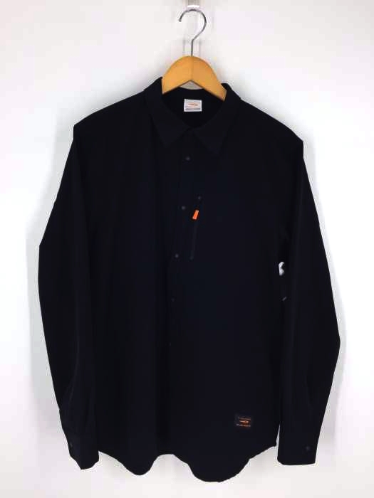 TIGORA(ティゴラ) BEAMS DESIGN 撥水機能ストレッチ長袖シャツ メンズ トップス