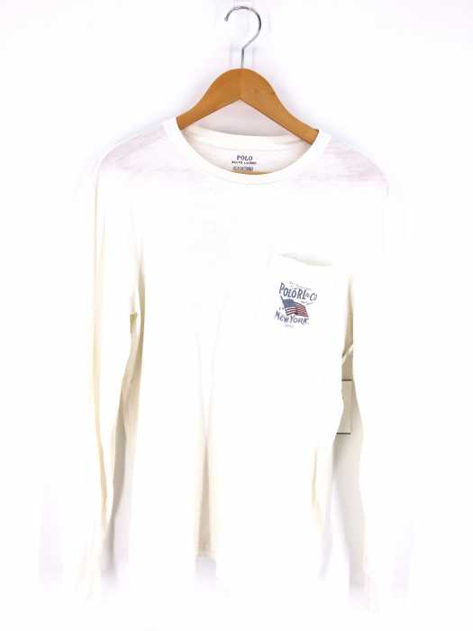 Polo by RALPH LAUREN (ポロバイラルフローレン) バックプリントポケットカットソー メンズ トップス