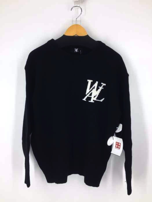 WOOALONG(ウアロン) ロゴクルーネックニット レディース トップス