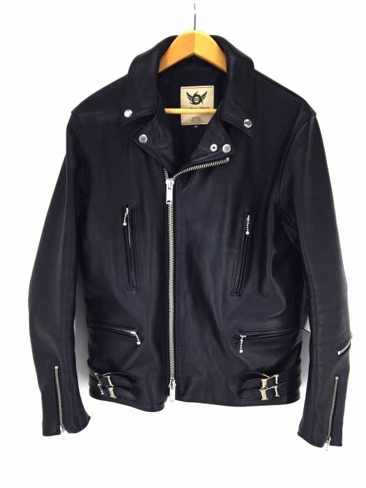 666 Leather Wear（トリプルシックスレザーウェア） ダブルライダースジャケット メンズ アウター