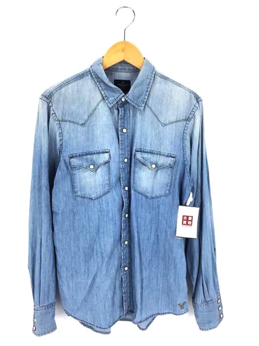 AMERICAN EAGLE OUTFITTERS（アメリカンイーグルアウトフィッターズ） デニムウエスタンシャツ メンズ トップス