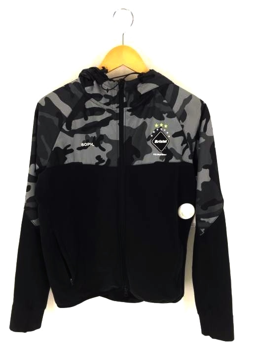FC Real Bristol（エフシーレアルブリストル） VENTILATION HOODY カモフラ柄切替パーカー メンズ トップス