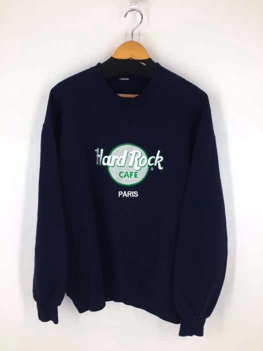 USED古着(ユーズドフルギ) Hard Rock PARIS クルーネックスウェット メンズ トップス