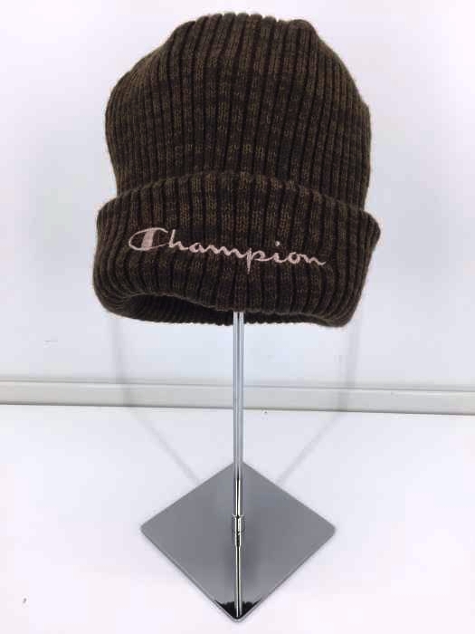 Champion(チャンピオン) ワンポイント刺繍 ニット帽 メンズ 帽子