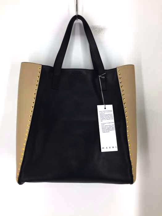 MARNI（マルニ） スタッズデザイン レザー トートバッグ レディース バッグ