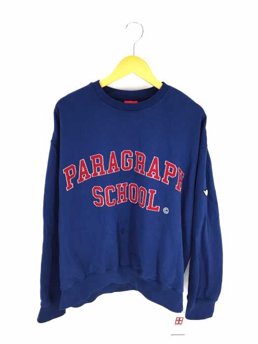 PARAGRAPH（パラグラフ） カレッジビッグクルースウェット メンズ トップス