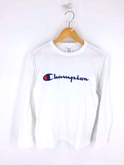 Champion（チャンピオン） フロントロゴ クルーネックロングスリーブ メンズ トップス