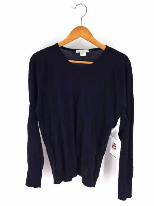JOHN SMEDLEY for +（ジョンズメドレー フォー プラス） Vネックダイヤ柄カーディガン メンズ トップス