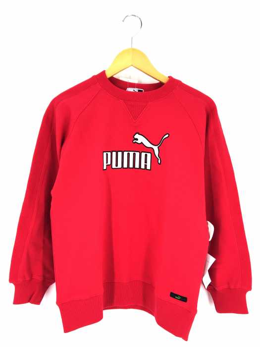 PUMA（プーマ） ロゴ刺繍プルオーバースウェット レディース トップス