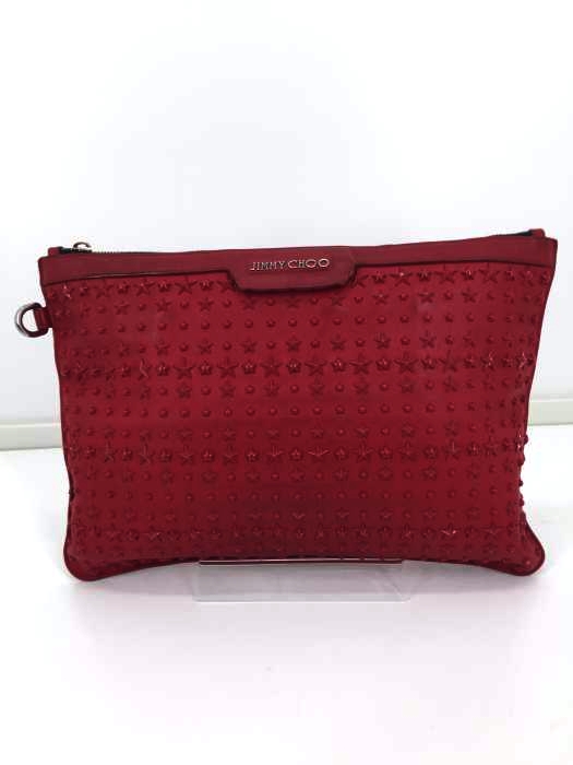 JIMMY CHOO(ジミーチュウ) DEREK MINI スタッズミニクラッチバッグ レディース バッグ