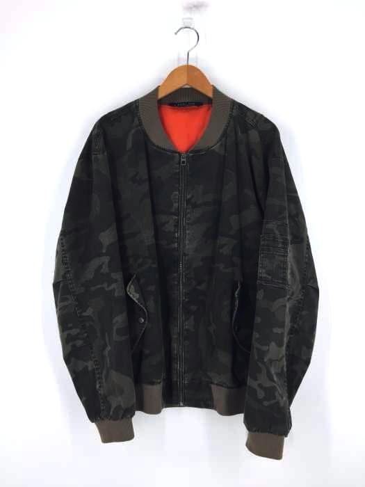 ZARA MAN（ザラマン） カモフラ ボンバージャケット MA-1 メンズ アウター