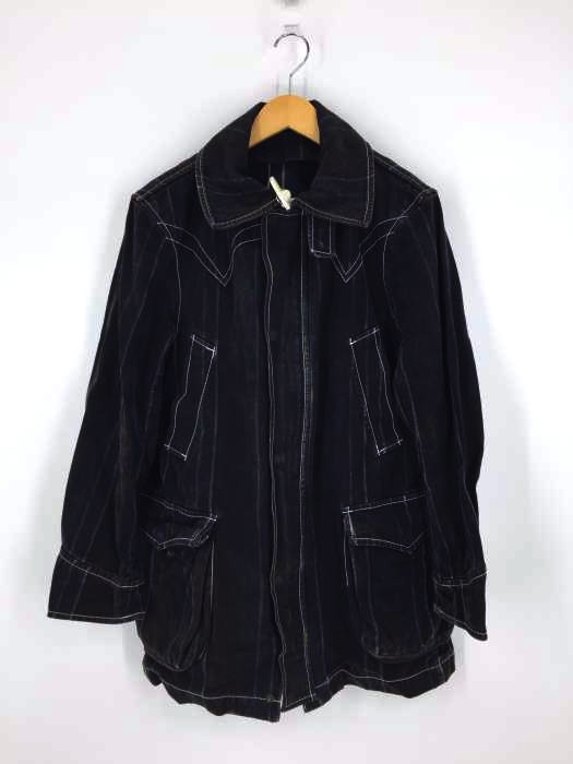 Levis Redloop（リーバイスレッドループ） ヨーク切替え 白ステッチ ストライプ柄 ジャケット メンズ アウター